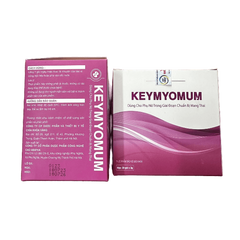 Viên Uống Bổ Trứng Keymyomum - Tăng Khả Năng Thụ Thai, Cải Thiện Chất Lượng Trứng, Hỗ Trợ IUI/IVF - Hộp 20 Gói x 3g